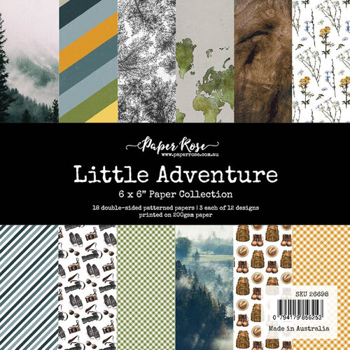 Paper Rose - 6 x 6 Collection Pack - Little Adventure