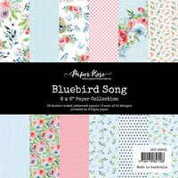 Paper Rose - 6 x 6 Collection Pack - Bluebird Song