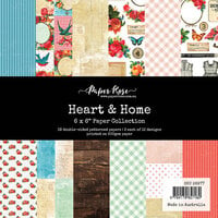 Paper Rose - 6 x 6 Collection Pack - Heart and Home