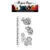 Paper Rose - Clear Photopolymer Stamps - Mechanical Elements