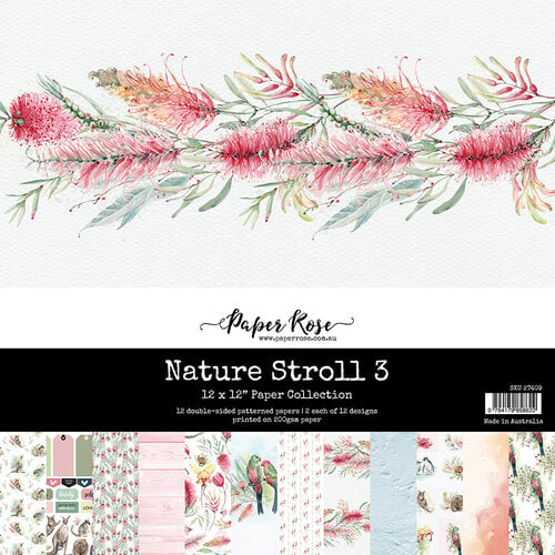 Paper Rose - 12 x 12 Collection Pack - Nature Stroll 3