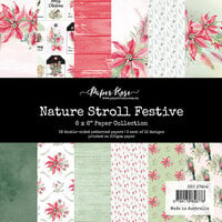 Paper Rose - Christmas - 6 x 6 Collection Pack - Nature Stroll Festive