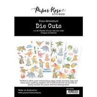 Paper Rose - Die Cuts - Dino Adventure