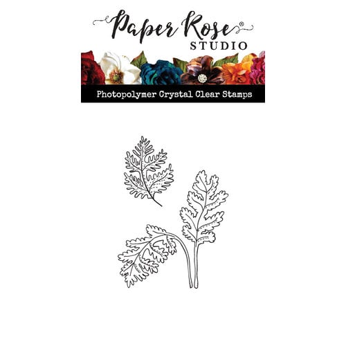 Paper Rose - Clear Photopolymer Stamps - Jurassic Foliage