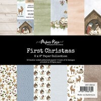 Paper Rose - 6 x 6 Collection Pack - First Christmas