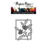 Paper Rose - Clear Photopolymer Stamps - Floral Frame 7