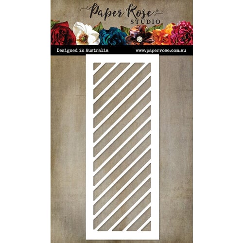 Paper Rose - Dies - Diagonal Stripe Border