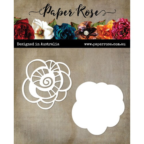 Paper Rose - Dies - Layered Doodle Flower 3
