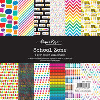 Paper Rose - 6 x 6 Collection Pack - School Zone