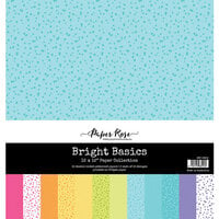 Paper Rose - 12 x 12 Collection Pack - Bright Basics