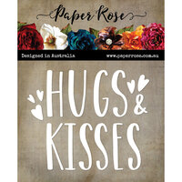 Paper Rose - Dies - Hugs And Kisses