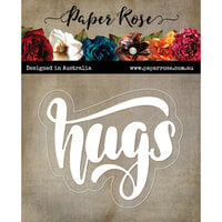 Paper Rose - Dies - Hugs Layered Script
