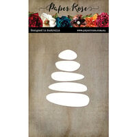 image of Paper Rose - Dies - Pebble Stack