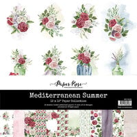 Paper Rose - 12 x 12 Collection Pack - Mediterranean Summer