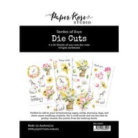 Paper Rose - Die Cuts - Garden Of Hope