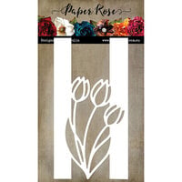 Paper Rose - Dies - Tulip Border 1