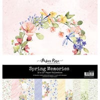 Paper Rose - 12 x 12 Collection Pack - Spring Memories