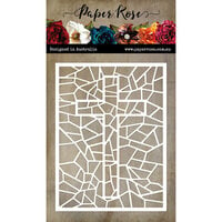 Paper Rose - Dies - Stained Glass Cross Coverplate