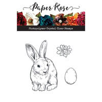 Paper Rose - Clear Photopolymer Stamps - Bunny Rabbit
