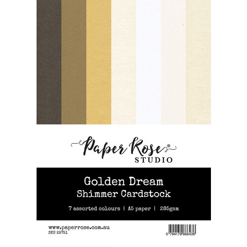 Paper Rose Gold Shimmer Cardstock