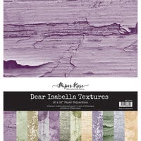 Paper Rose - 12 x 12 Collection Pack - Dear Isabella Textures