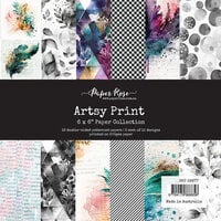 Paper Rose - 6 x 6 Collection Pack - Artsy Print