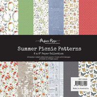 Paper Rose - 6 x 6 Collection Pack - Summer Picnic Patterns