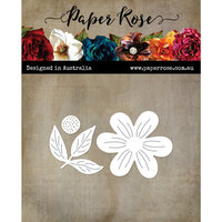 Paper Rose - Dies - Aimee Etched Flower