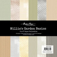 Paper Rose - 12 x 12 Collection Pack - Millie's Garden Basics