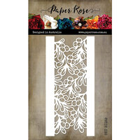 Paper Rose - Dies - Christmas Poinsettia Border