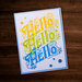 Paper Rose - Clear Photopolymer Stamps - Vintage Hello