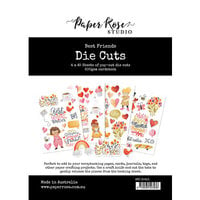 Paper Rose - Die Cuts - Best Friends