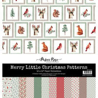 Paper Rose - 12 x 12 Collection Pack - Merry Little Christmas Patterns
