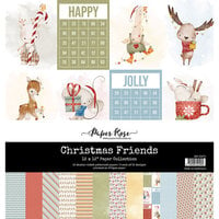 Paper Rose - 12 x 12 Collection Pack - Christmas Friends