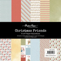 Paper Rose - 6 x 6 Collection Pack - Christmas Friends