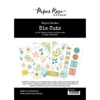 Paper Rose - Die Cuts - Maya's Garden