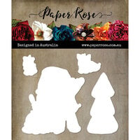 Paper Rose - Dies - Woodland Santa