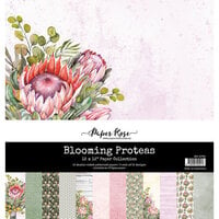 Paper Rose - 12 x 12 Collection Pack - Blooming Proteas