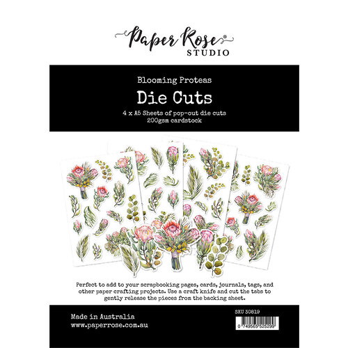 Paper Rose - Die Cuts - Blooming Proteas
