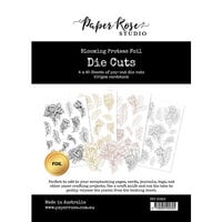 Paper Rose - Die Cuts - Blooming Proteas Foil