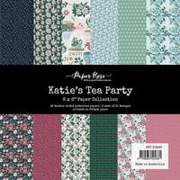 Paper Rose - 6 x 6 Collection Pack - Katie's Tea Party