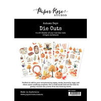 Paper Rose - Die Cuts - Autumn Days