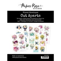 Paper Rose - Cut Aparts - Floral Envelopes