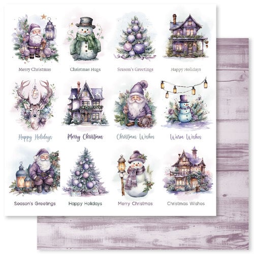 Paper Rose Merry Little Christmas Basics 12x12 Paper Collection 30483
