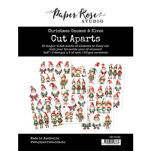 Paper Rose - Cut Aparts - Christmas Gnomes and Elves