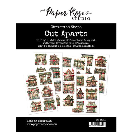 Paper Rose - Cut Aparts - Christmas Shops