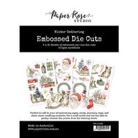 Paper Rose - Christmas Holiday Collection - Die Cuts - Winter Gathering