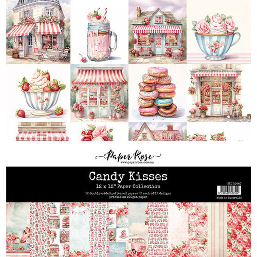 Paper Rose - Candy Kisses Collection - 12 x 12 Collection Pack