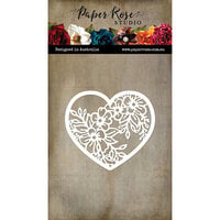 image of Paper Rose - Wedding Blooms Collection - Dies - Heart