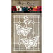 Paper Rose - Inky Colour And Splash Collection - Dies - Alora Butterfly Stained Glass Coverplate